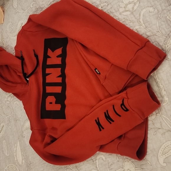 PINK Victoria's Secret Other - Red and Black PINK hoodie